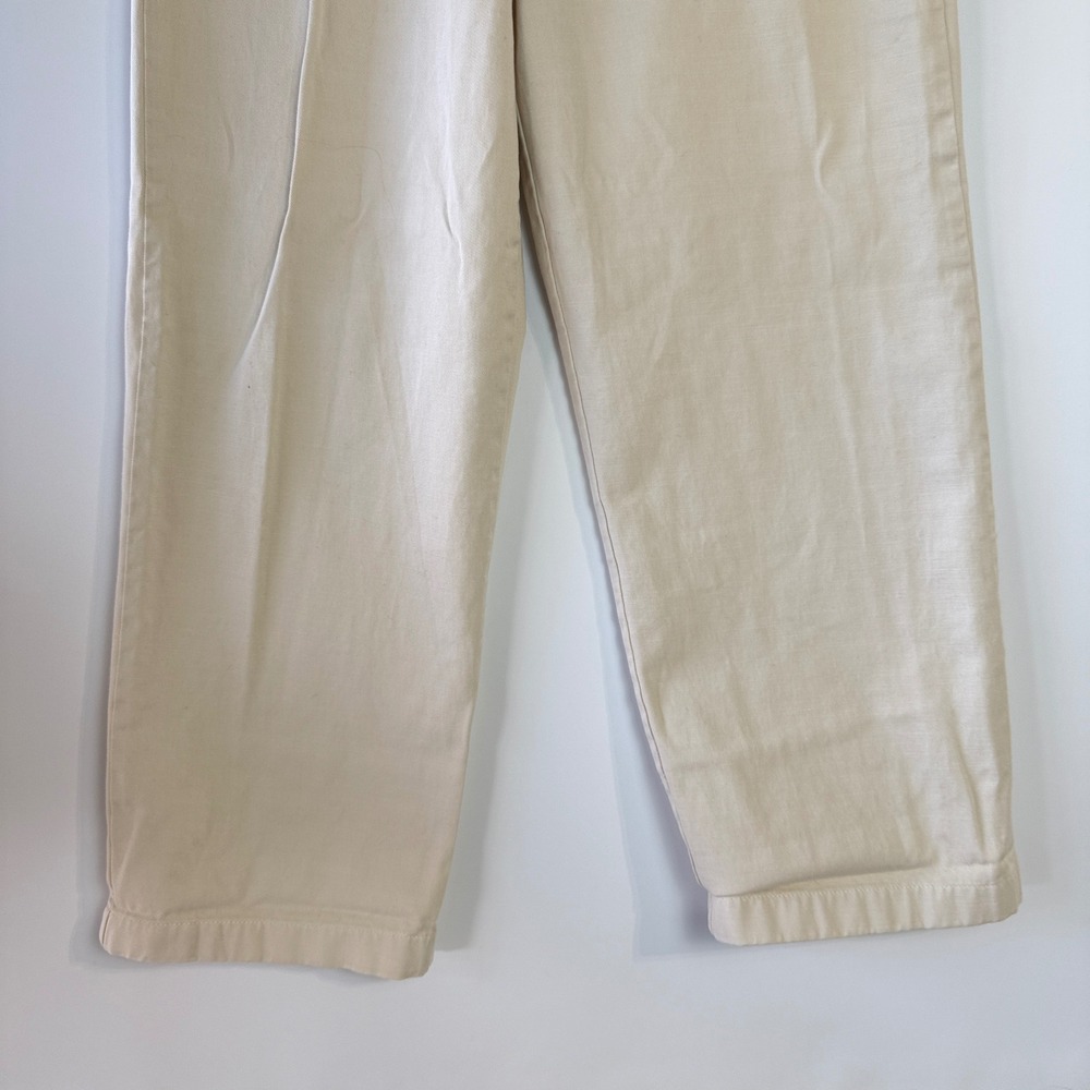 Buck Mason At Ease Chino Womens 29 Sand Straight Leg Cotton Utility Pants - Picture 7 of 16